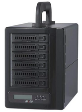 Areca ARC-8050T3U-6M (6-Bay (2.5”) Thunderbolt 3 / USB 3.2 Gen 2 Type C RAID Enclosure)